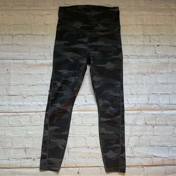Athleta Grey & Green Camo 7/8 Ultimate Tight Leggings - Picture 2 of 4
